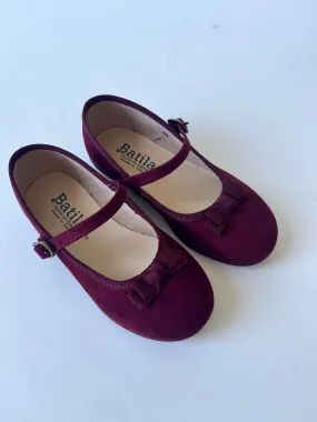 116/050/43 Burgundy mary jane