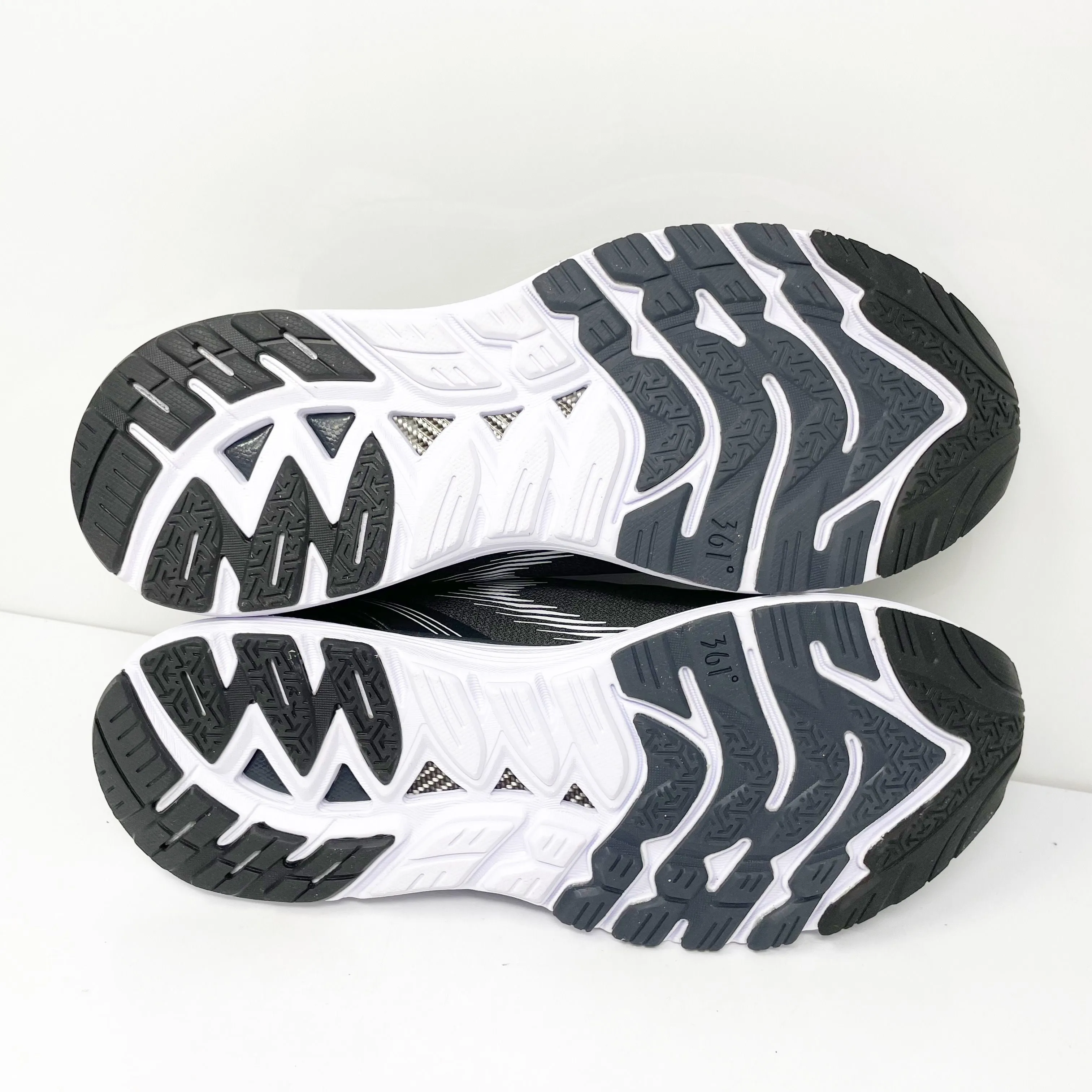 361 Degrees Womens Meraki 2 Y952-0900 Black Running Shoes Sneakers Size 10