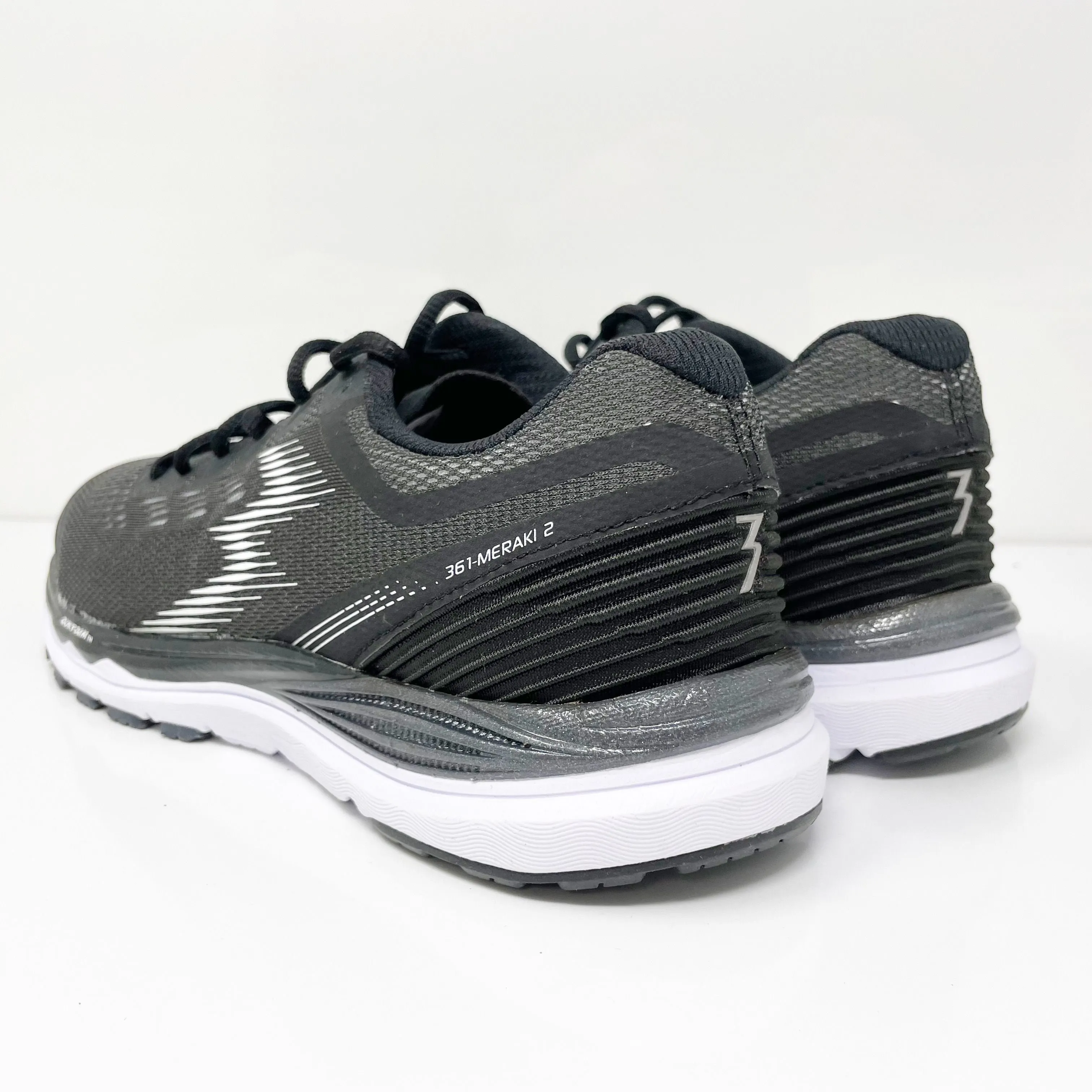361 Degrees Womens Meraki 2 Y952-0900 Black Running Shoes Sneakers Size 10
