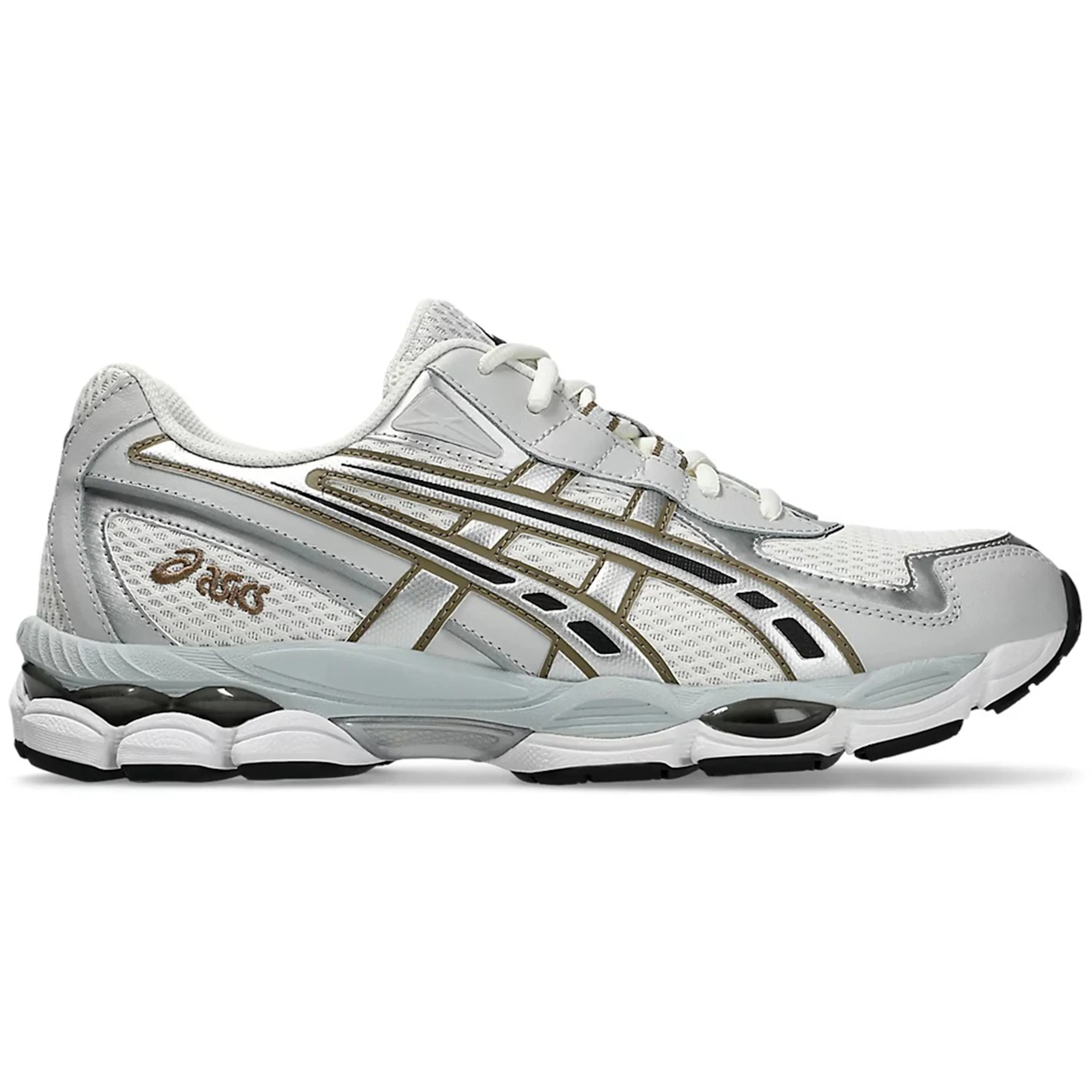 Asics Gel 2055 New York City Edition in Elegant Cream and Pure Silver Colors