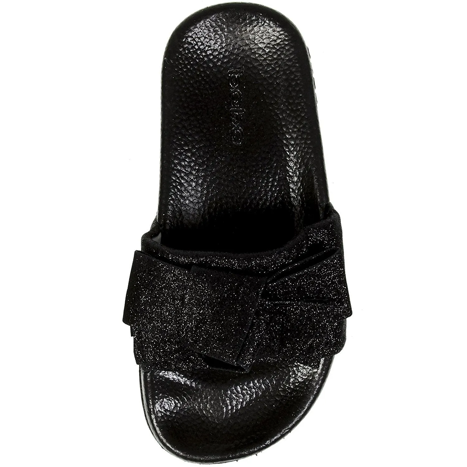 bebe Soft Slip-On Slide Slippers Casual Lounge Street Fashion Open Toe Flat Sandal for Girls Big Kid