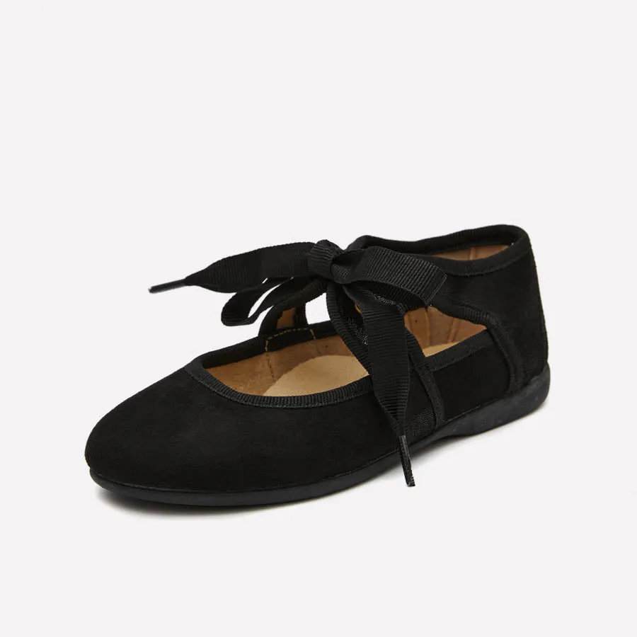 Black serratex mary jane(160/050/051)