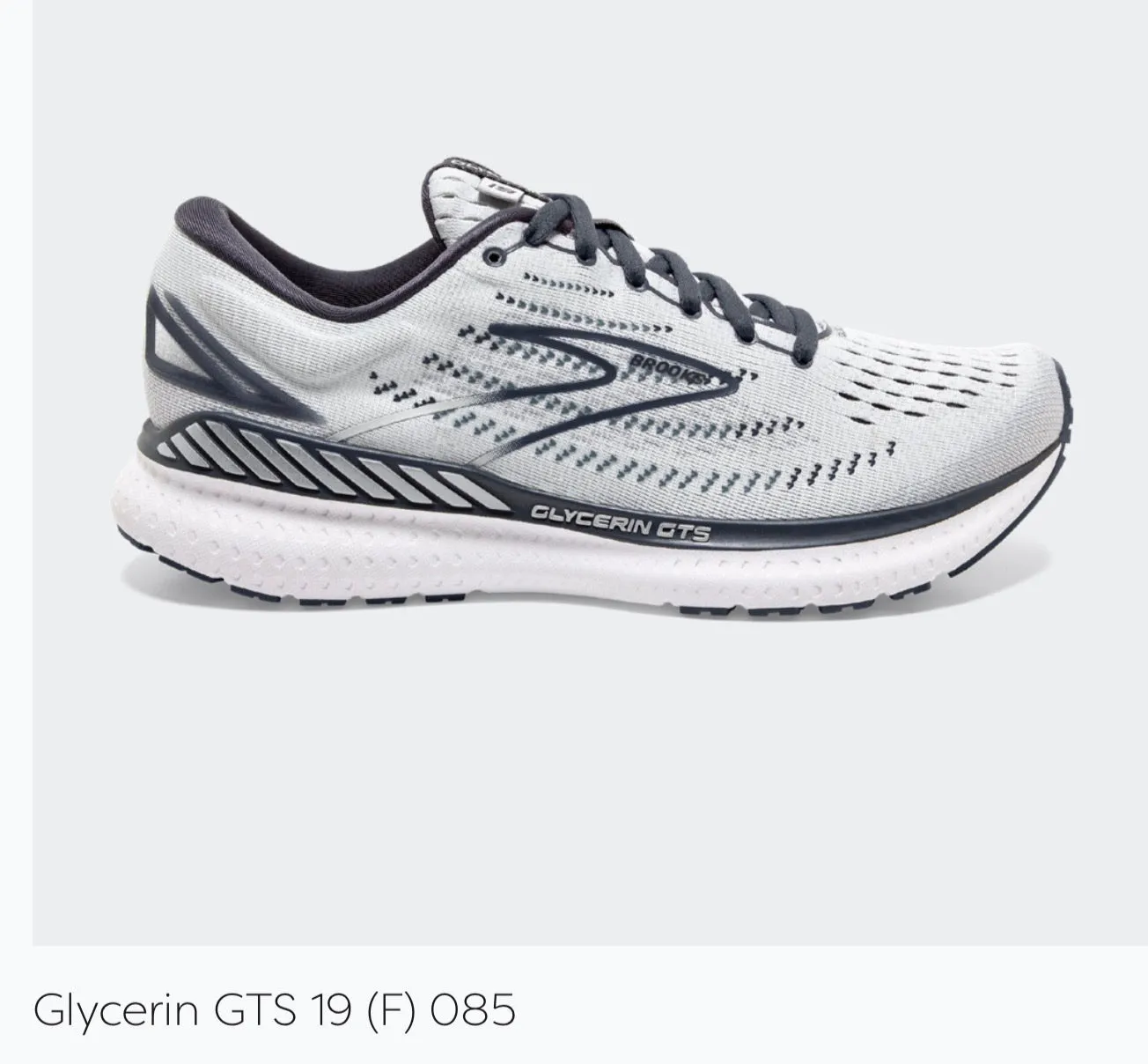 **Brooks Womens Glycerin GTS 19 - Maximum Cushioning & Support Running Shoes**