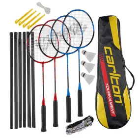 Carlton Tournament 4 Player Badminton Set
