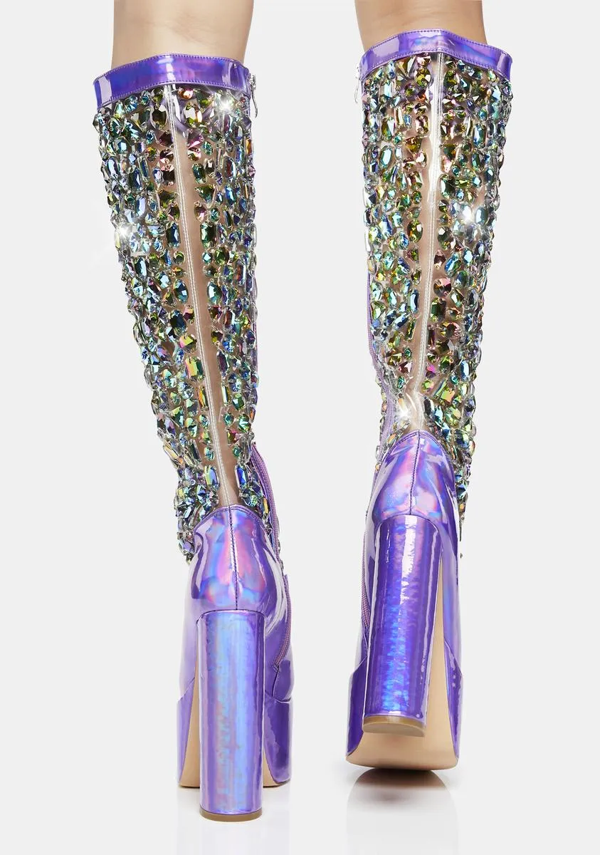 Come And Get It Knee High Boots