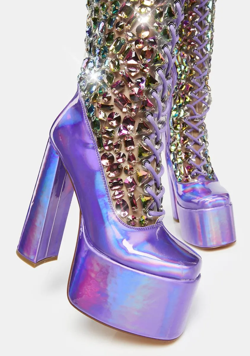 Come And Get It Knee High Boots