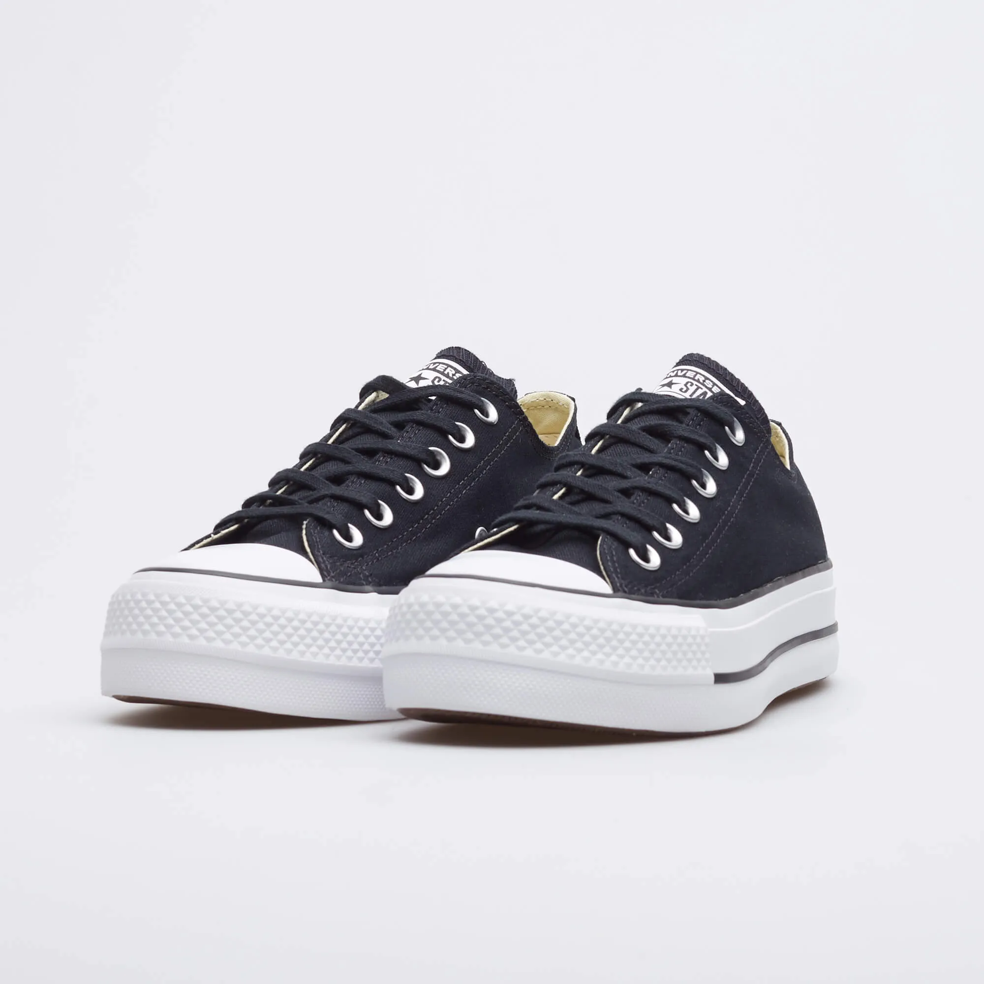 Converse All Star Platform Lift Canvas Low - Black
