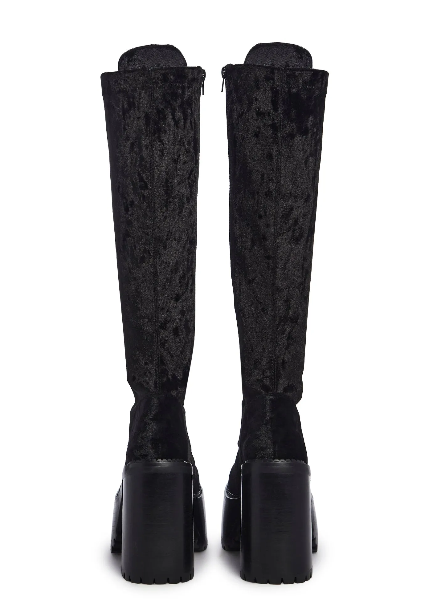 Cryptic Embrace Knee High Boots