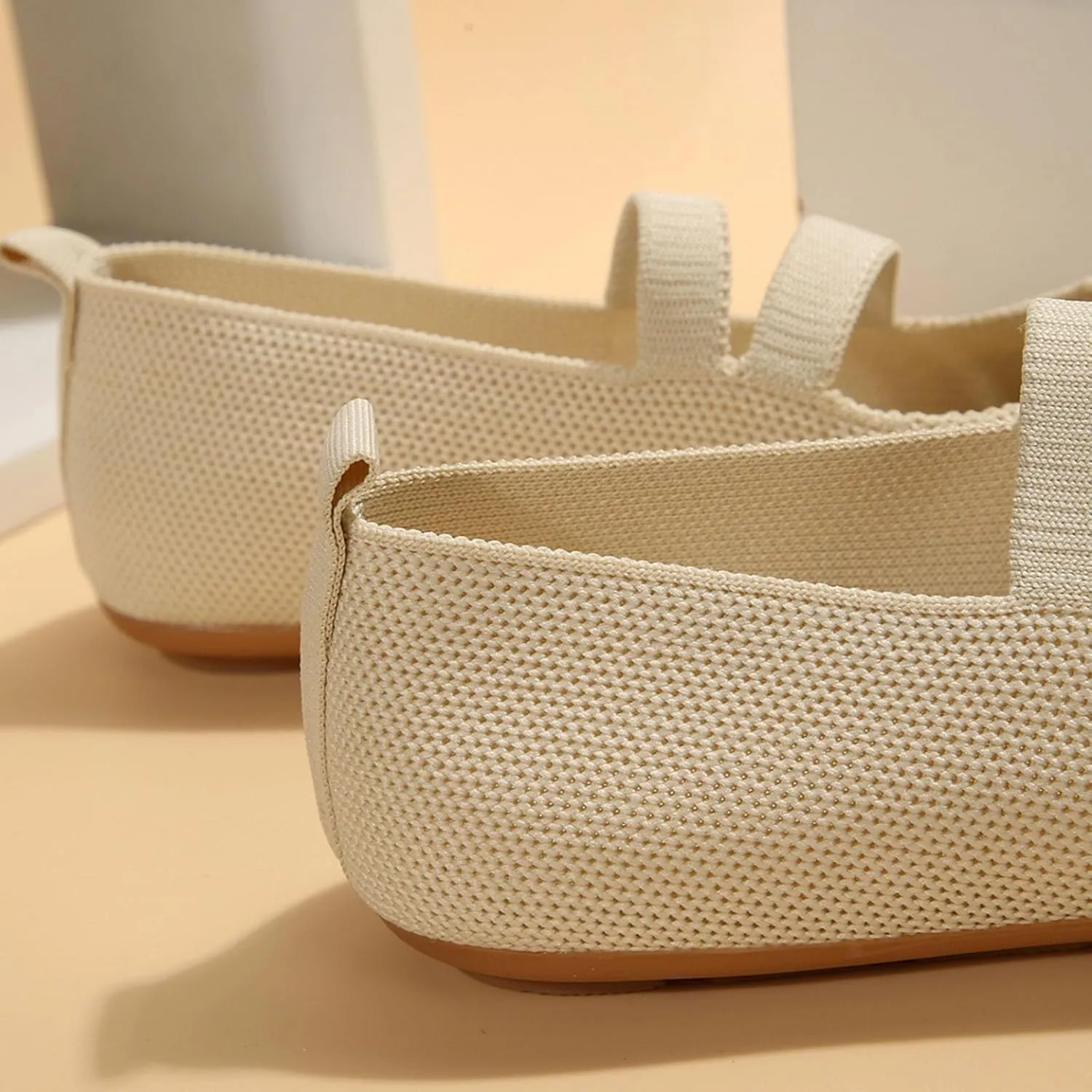 Flats Shoes Women Loafer Shoes Dressy Flat Shoes Round Toe Ballet Flats Comfort Slip On Shoes Casual Work Shoes