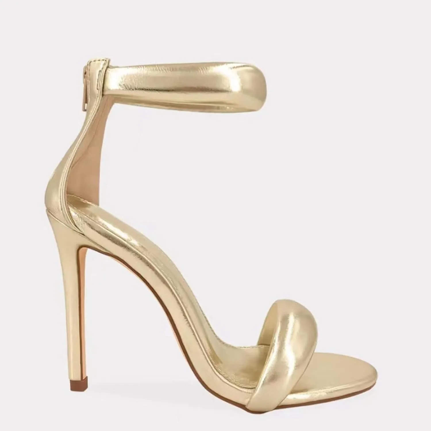 High Heels for Women Feather Heels Open Toe Sandal Ankle Strap Stiletto Wedding Party Dance Stripper Heels for Women