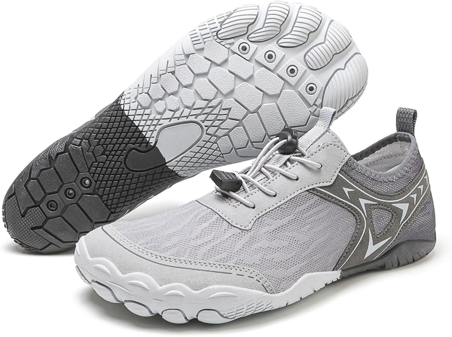 Hike Barefoot Shoes Womens Mens Water Shoes Lightweight Comfortable Slip On Walking Sneakers Wide Toe Plantar Fasciitis Footwear Non-Slip Outdoor Sports Zero Drop Shoe