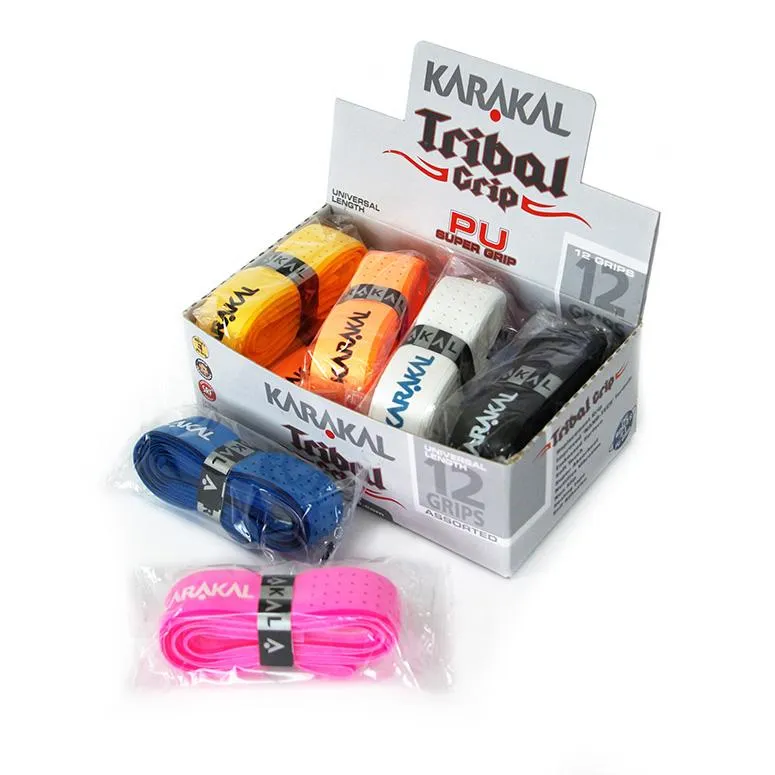 Karakal PU Super Tribal Replacement Grip (12 pack)