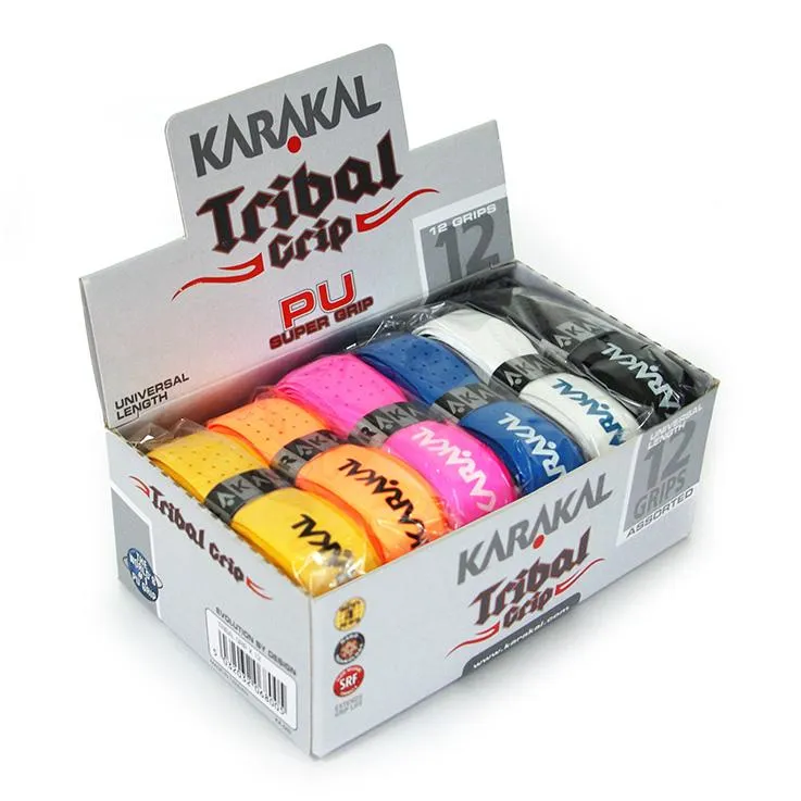 Karakal PU Super Tribal Replacement Grip (12 pack)