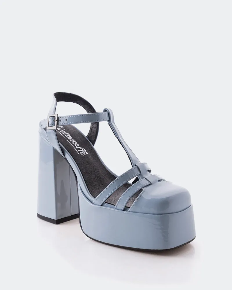 Lauranne Blue Patent