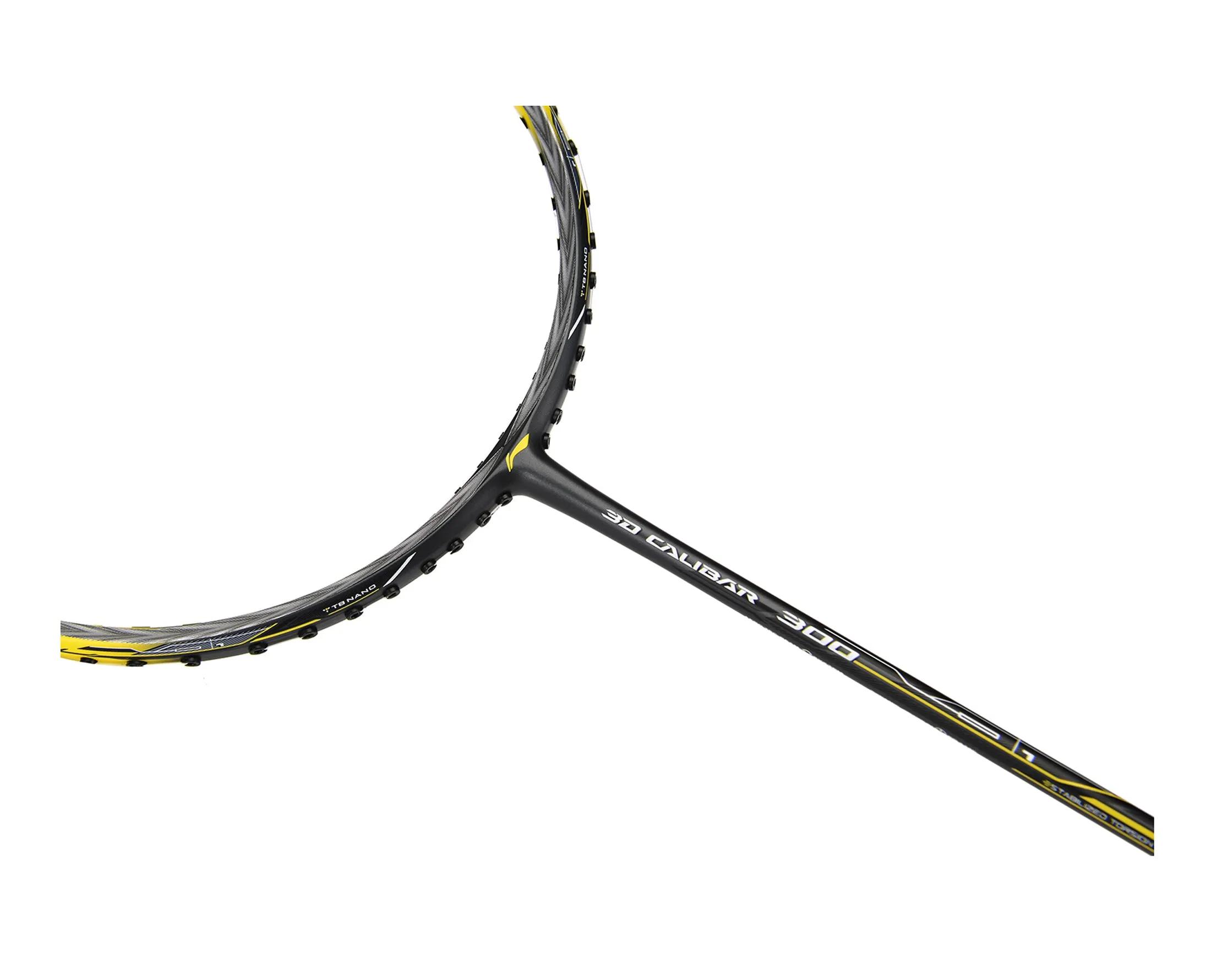 Li-Ning 3D Calibar-300 badminton Racket (Grey/Yellow) [AYPM404]