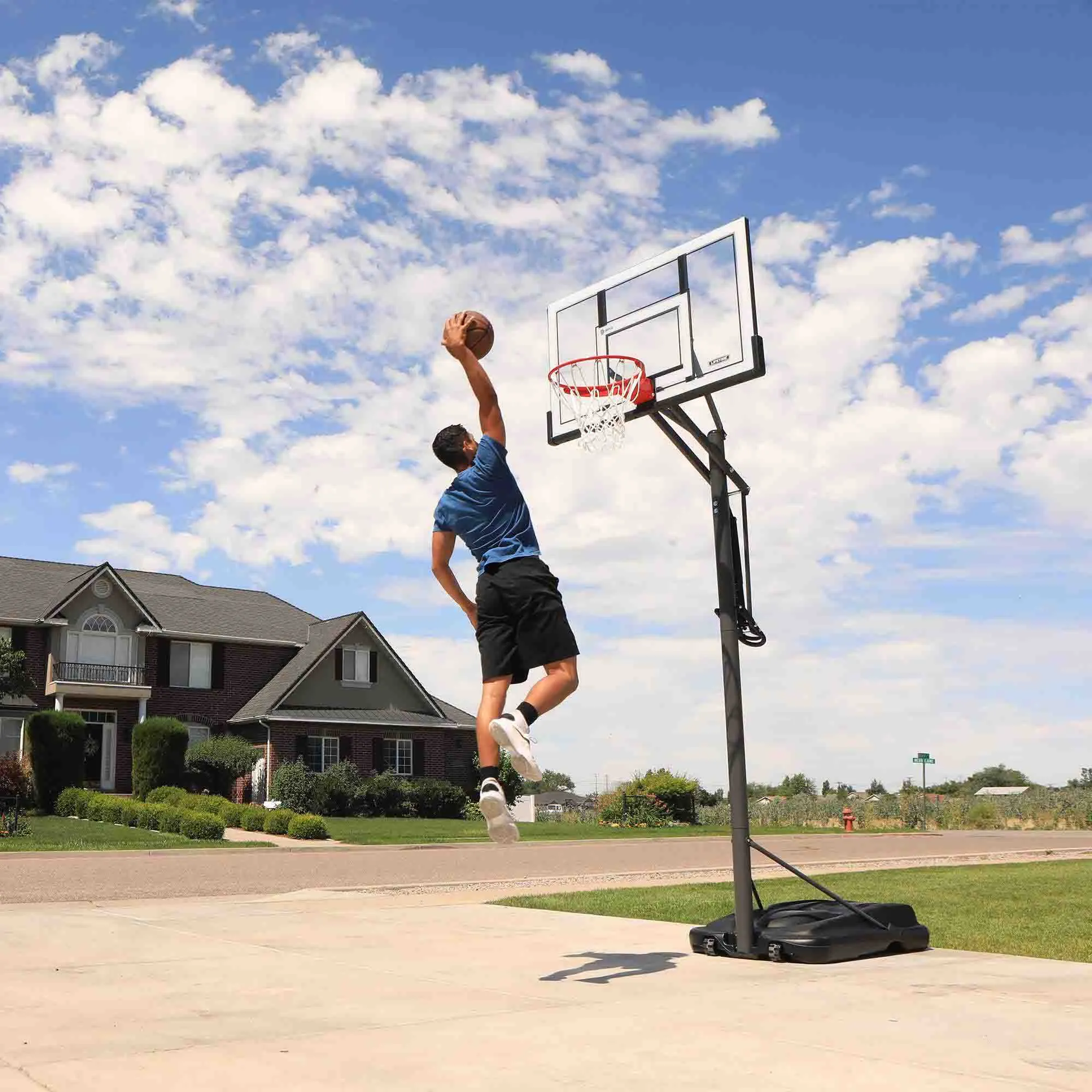 Lifetime Slam-it Pro 54in Adjustable Portable Basketball System