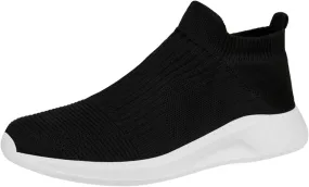 Mens Loafers & Slip-Ons Fashion Spring and Summer Men Sports Shoes Flat Bottom Lightweight Slip On Fly Woven Mesh