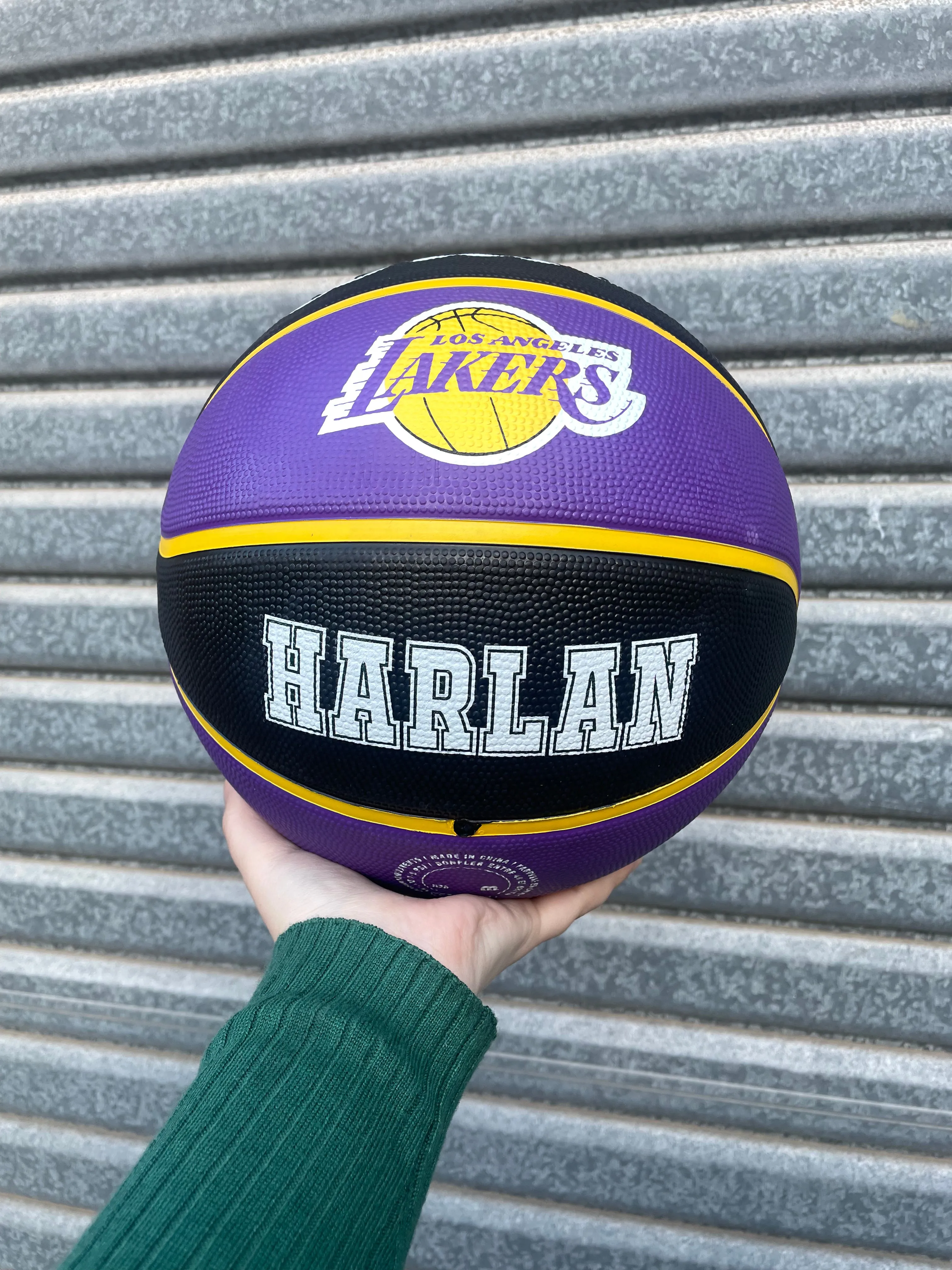 Personalised NBA Official LA Lakers Team Basketball (SIZE 7)