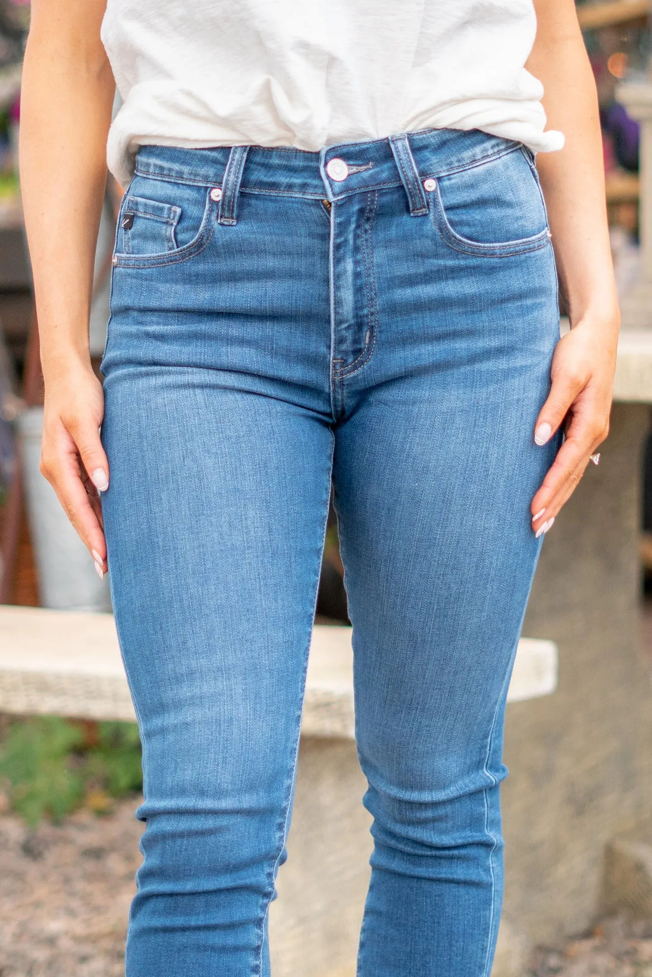 Staten High Rise Cuffed Hem Skinny