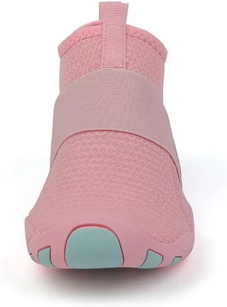 Water Shoes for Women High-Top Breathable Swim Water Shoes Quick Drying Sports Aqua Barefoot Shoes Anti-Slip Beach Sports Shoes