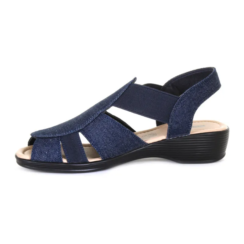Women's Forgive Fisherman Sandal Denim