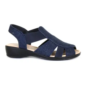 Women's Forgive Fisherman Sandal Denim