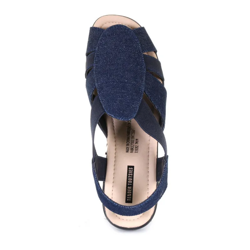 Women's Forgive Fisherman Sandal Denim
