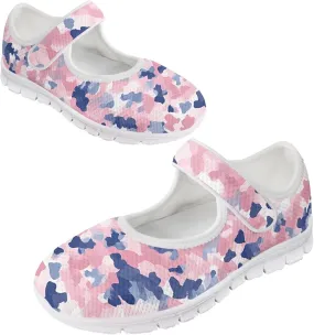 Women's Single Buckle Shoes Casual Loafers Slip-On Flat Comfortable Walking Shoes for Travel and Outdoor US Size 5.5-10